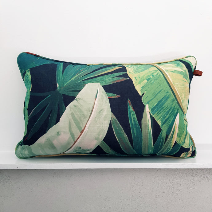 Designer Catherine Martin 'Tropicalia Midnight' Indoor Cushion Cover