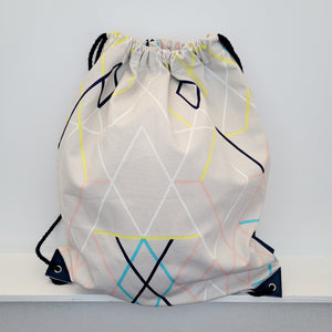 Personalised Drawstring Back Pack / Carry Bag