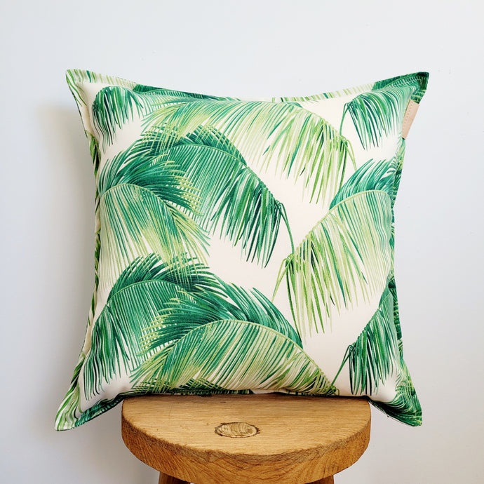 Tommy Bahama Green Fantail Palm Outdoor Cushion Cover