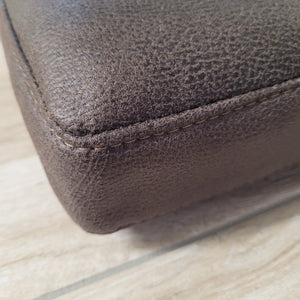 **SALE** Chocolate Vegan Leather Pet Bed Mattress