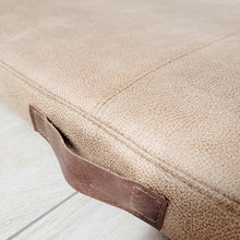 **SALE** Caramel Vegan Leather Pet Bed Mattress