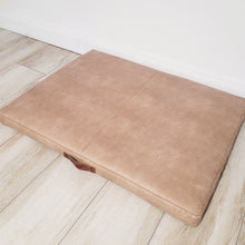 **SALE** Caramel Vegan Leather Pet Bed Mattress