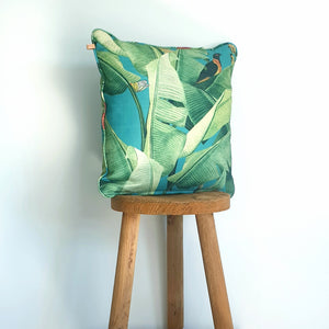 Tropical Aqua Monkey Outdoor Cushion Cover