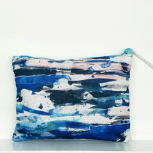 Blue WaterColour Pencil case