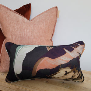 Terracotta Linen Indoor Cushion Cover