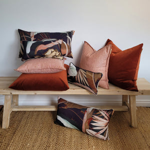 Designer Catherine Martin 'Tropicalia Sepia' Indoor Cushion Cover