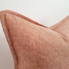 Terracotta Linen Indoor Cushion Cover