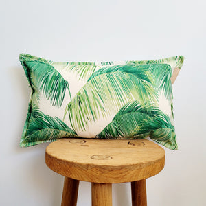 Tommy Bahama Green Fantail Palm Outdoor Cushion Cover