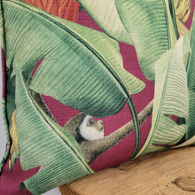 Tropical Berry Monkey Outdoor Cushion Cover