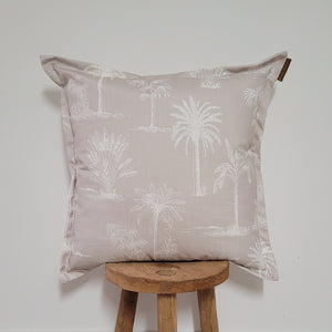 Island Natural Palm Tree Indoor Cushion Cover