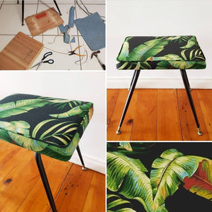 Restored Genuine Namco Retro Footstool